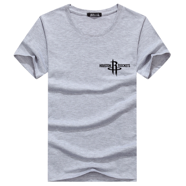 Ανδρικά αθλητικά και καλοκαιρινά μπλουζάκια κοντομάνικα πράσινα, μπλε, μαύρα, πορτοκαλί και γκρίζα μοντέλα με λογότυπο τρέξιμο κ