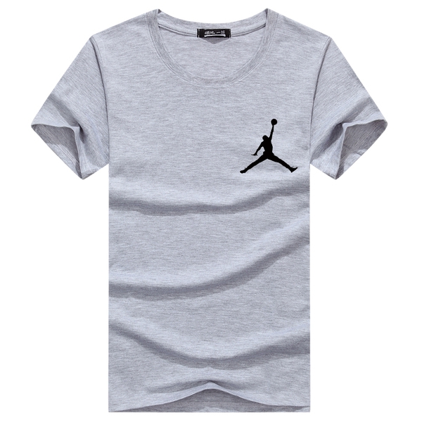 Ανδρικά αθλητικά και καλοκαιρινά μπλουζάκια κοντομάνικα πράσινα, μπλε, μαύρα, πορτοκαλί και γκρίζα μοντέλα με λογότυπο τρέξιμο κ