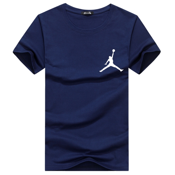 Ανδρικά αθλητικά και καλοκαιρινά μπλουζάκια κοντομάνικα πράσινα, μπλε, μαύρα, πορτοκαλί και γκρίζα μοντέλα με λογότυπο τρέξιμο κ