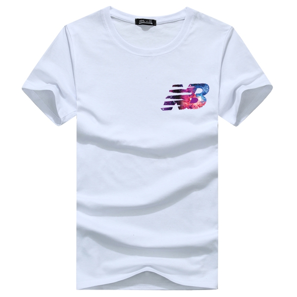 Ανδρικά αθλητικά και καλοκαιρινά μπλουζάκια κοντομάνικα πράσινα, μπλε, μαύρα, πορτοκαλί και γκρίζα μοντέλα με λογότυπο τρέξιμο κ