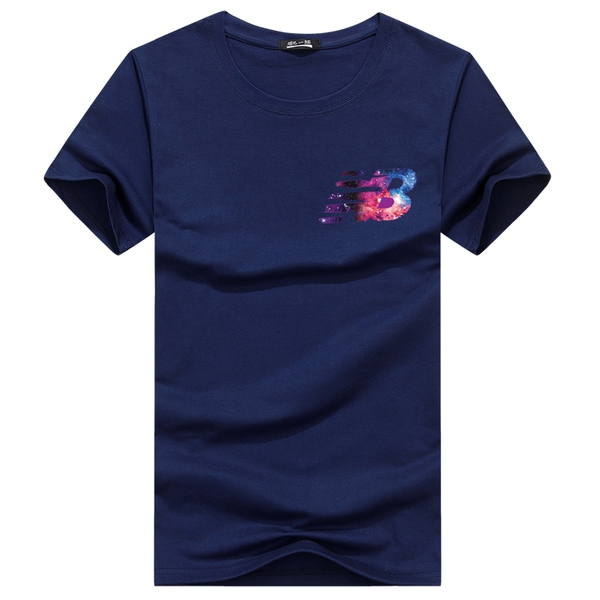 Ανδρικά αθλητικά και καλοκαιρινά μπλουζάκια κοντομάνικα πράσινα, μπλε, μαύρα, πορτοκαλί και γκρίζα μοντέλα με λογότυπο τρέξιμο κ