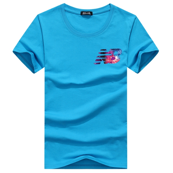 Ανδρικά αθλητικά και καλοκαιρινά μπλουζάκια κοντομάνικα πράσινα, μπλε, μαύρα, πορτοκαλί και γκρίζα μοντέλα με λογότυπο τρέξιμο κ