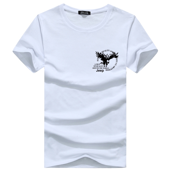 Ανδρικά αθλητικά και καλοκαιρινά μπλουζάκια κοντομάνικα πράσινα, μπλε, μαύρα, πορτοκαλί και γκρίζα μοντέλα με λογότυπο τρέξιμο κ