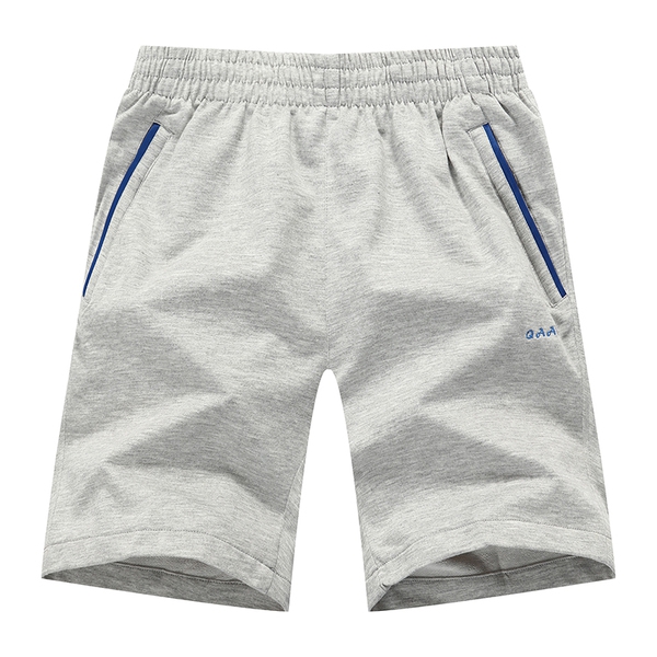 Αθλητικά ανδρικά σορτς  βαμβακιρά σε μαύρο και άσπρο - 3 μοντέλα