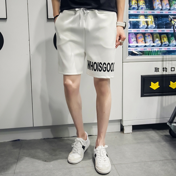 Αθλητικά  ανδρικά σορτς  σε γκρι, λευκό και μαύρο χρώμα