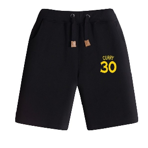 Мъжки къси спортни еластични баскетболни панталони с връзка: черни и сиви