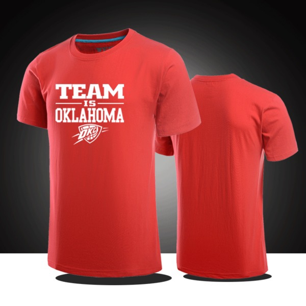 Αντρικά μπλουζάκια μπάσκετ σε διάφορα χρώματα: κόκκινο, γκρι, μπλε, μαύρο, πράσινο με  εκτύπωση Team 