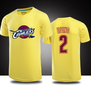 Спортни мъжки тениски Irving баскетболни с къси ръкави  жълти, бели, червени, сиви, зелени, сини