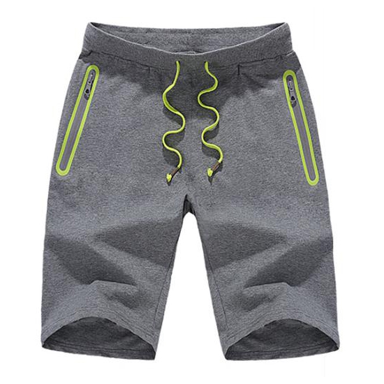 Αθλητικά ανδρικά σορτς  σε μπλε, μαύρο και γκρι χρώμα - 4 μοτίβα