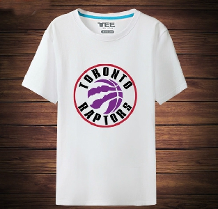 Ανδρικά αθλητικά καλοκαιρινά φανελάκια με κοντό μανίκι σε λευκό, ροζ, κίτρινο, μαύρο, μπλε  χρώμαμε λογότυπο μπάσκετ του Τορόντο