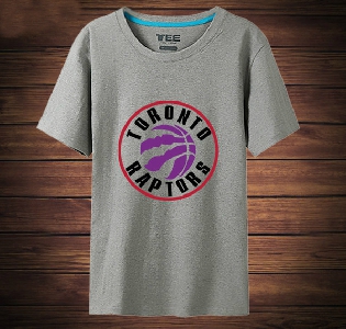 Мъжки спортни летни тениски с къс ръкав: бели, розови, жълти, черни, сини с лого за баскетбол Торонто