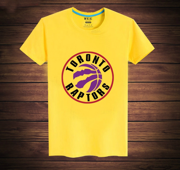 Ανδρικά αθλητικά καλοκαιρινά φανελάκια με κοντό μανίκι σε λευκό, ροζ, κίτρινο, μαύρο, μπλε  χρώμαμε λογότυπο μπάσκετ του Τορόντο