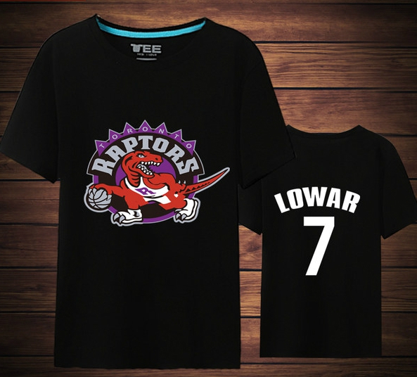 Ανδρικά μπλουζάκια με κοντά μανίκια σε λευκό, κίτρινο, κόκκινο χρώμα  βαμβακερά  Toronto Raptors