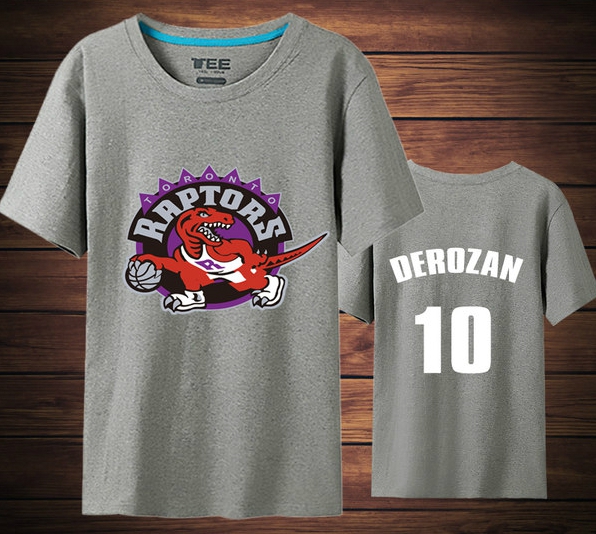 Ανδρικά μπλουζάκια με κοντά μανίκια σε λευκό, κίτρινο, κόκκινο χρώμα  βαμβακερά  Toronto Raptors