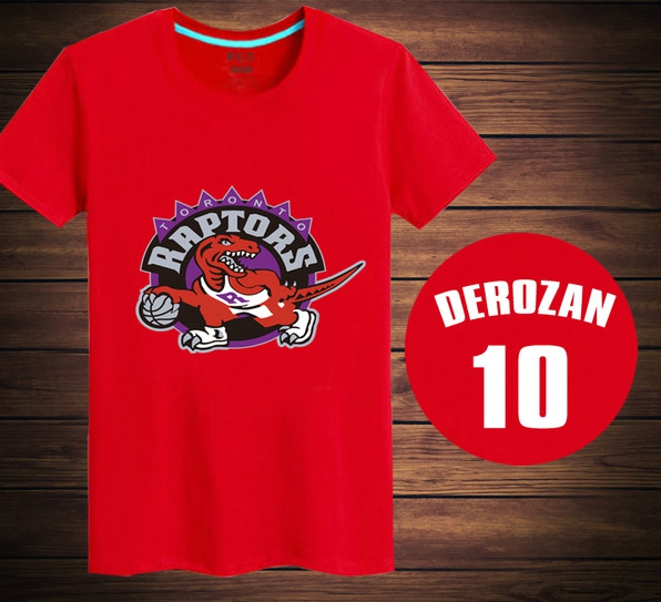 Ανδρικά μπλουζάκια με κοντά μανίκια σε λευκό, κίτρινο, κόκκινο χρώμα  βαμβακερά  Toronto Raptors