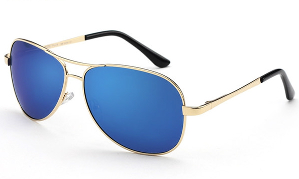 Ανδρικά γυαλιά ηλίου καθρέφτη με ρετρό σχεδιασμό