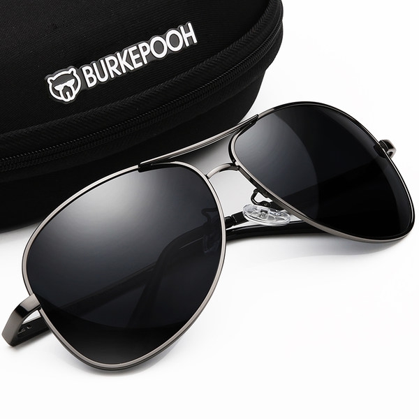 Ανδρικά γυαλιά ηλίου καθρέφτη με ρετρό σχεδιασμό