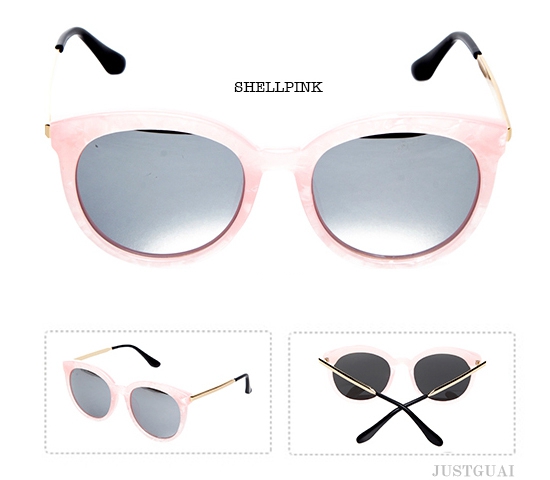 Οι γυναίκες γυαλιά ηλίου σε έξι χρώματα.