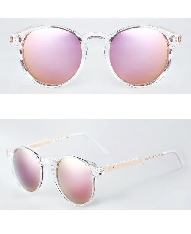 Слънчеви дамски очила в розов,син,оранжев и лилав цвят 