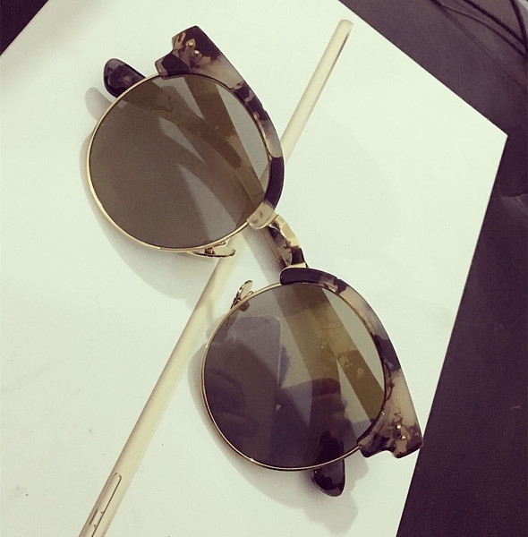 Γυαλιά ηλίου για τις γυναίκες σε στυλ ρετρό - 3 χρώματα