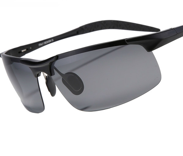 Мъжки елегантни и летни плажни очила със цветни стъкла и еластични рамки мъжка мода