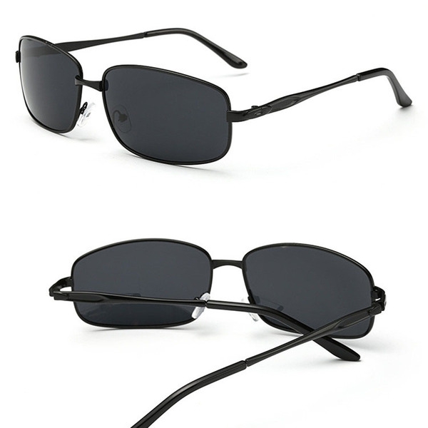 Γυαλιά ηλίου των ανδρών σε μαύρο καφέ πράσινο