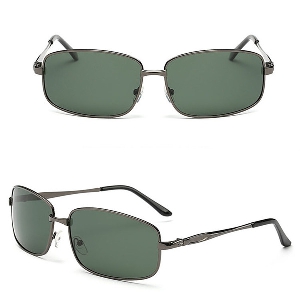 Слънчеви мъжки очила в черен кафяви зелен цвят 
