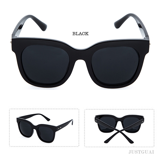 Οι γυναίκες γυαλιά ηλίου μαύρο, ροζ και γκρι.