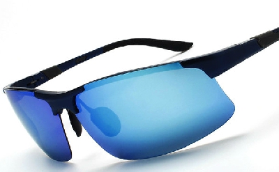 Αντρικά γυαλιά ηλίου σε μαύρο, κίτρινο, μπλε κορυφή κλασικά μοντέλα παραλία