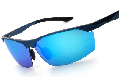 Αντρικά γυαλιά ηλίου σε μαύρο, κίτρινο, μπλε κορυφή κλασικά μοντέλα παραλία