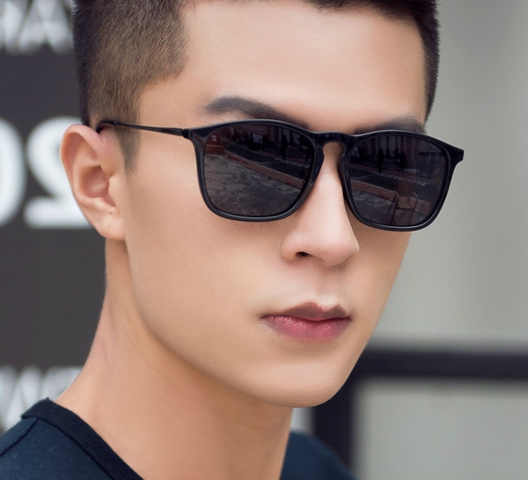 Γυαλιά ηλίου με καθρέφτη φακούς και προστασία, χρώμα: μαύρο, γκρι, μπλε, μοβ