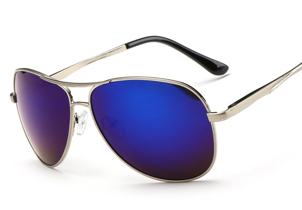 Мъжки огледални очила подходящи за плаж, ежедневие шофиране с черни, сиви, сини , кафяви стъкла