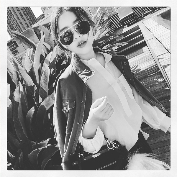 Класически дамски слънчеви очила с метална рамка в 2 цвята 