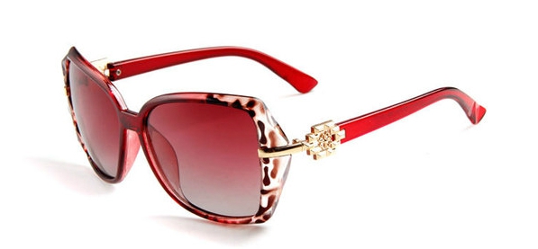 Дамски слънчеви ежедневни и плажни очила уникални модели с червени, розови стъкла и рамки топ 