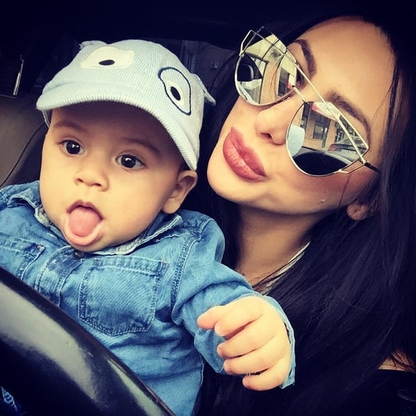 Дамски слънчеви овални очила с двойна рамка 