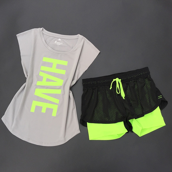 Дамски спортни екипи за тренировки с дълъг или къс панталон, тениска или бюстие