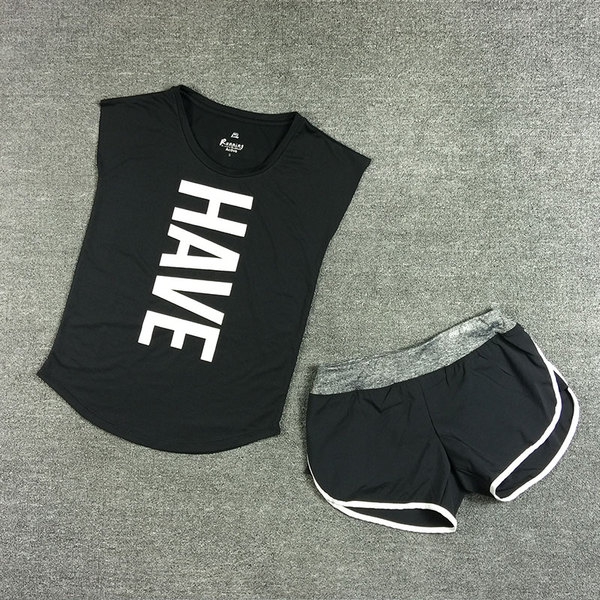 Дамски спортни екипи за тренировки с дълъг или къс панталон, тениска или бюстие