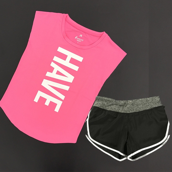 Дамски спортни екипи за тренировки с дълъг или къс панталон, тениска или бюстие