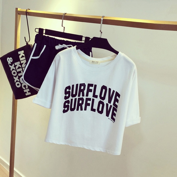 Дамски спортен екип Surf love 1 модел