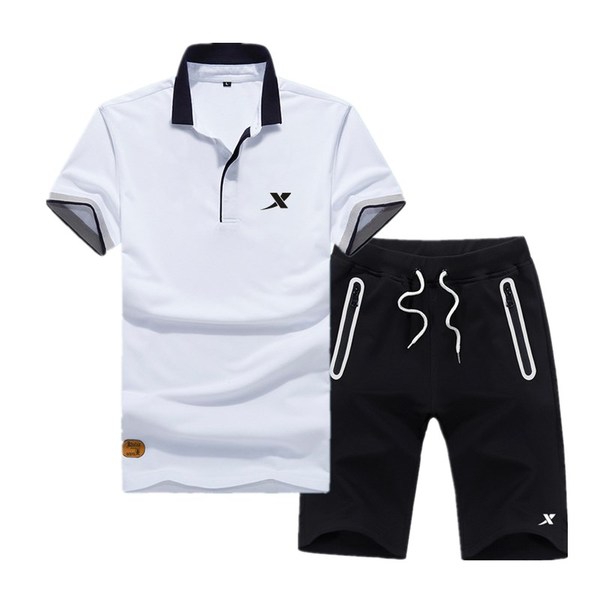 Xtep летни спортни екипи за мъже с къс ръкав