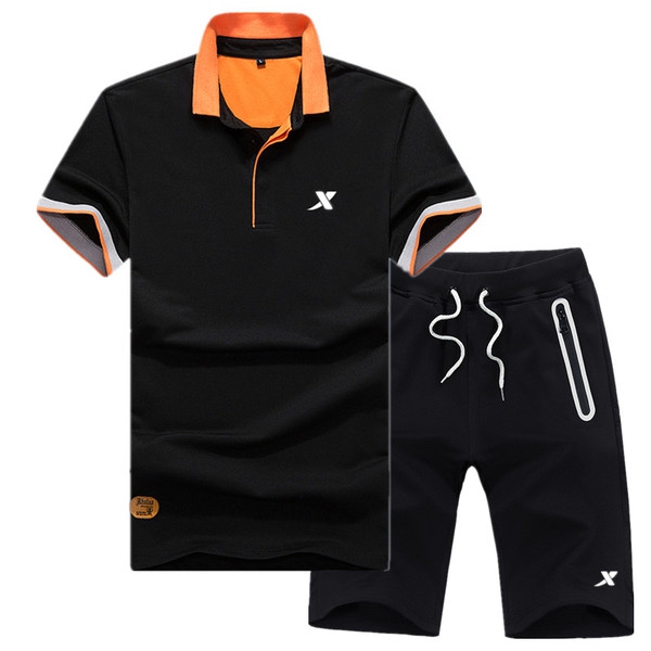Xtep летни спортни екипи за мъже с къс ръкав