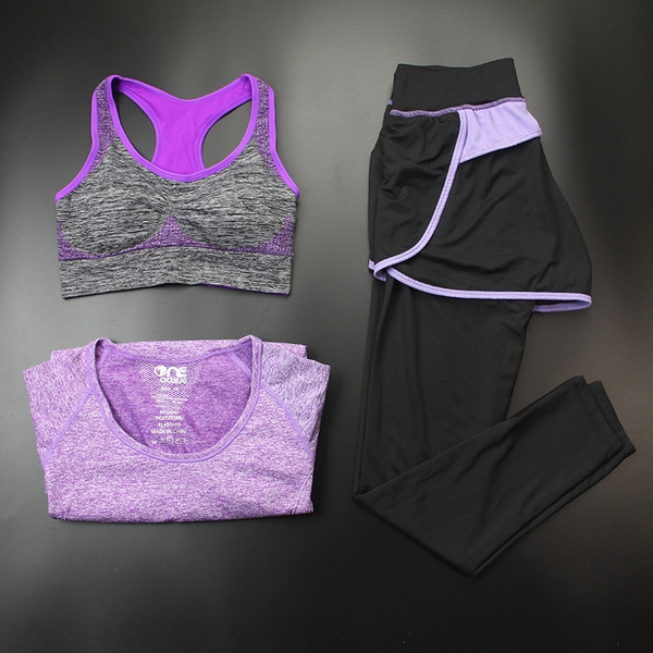 Дамски спортен комплект подходящ за танци, йога или друг вид тренировки