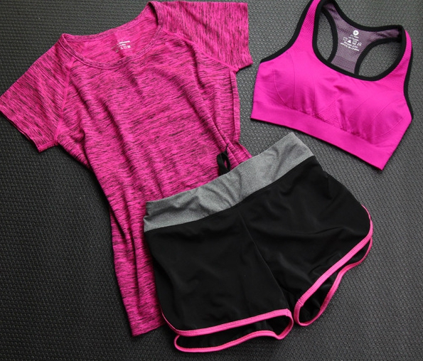 Дамски спортен комплект подходящ за танци, йога или друг вид тренировки