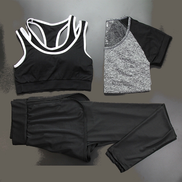 Дамски спортен комплект подходящ за танци, йога или друг вид тренировки