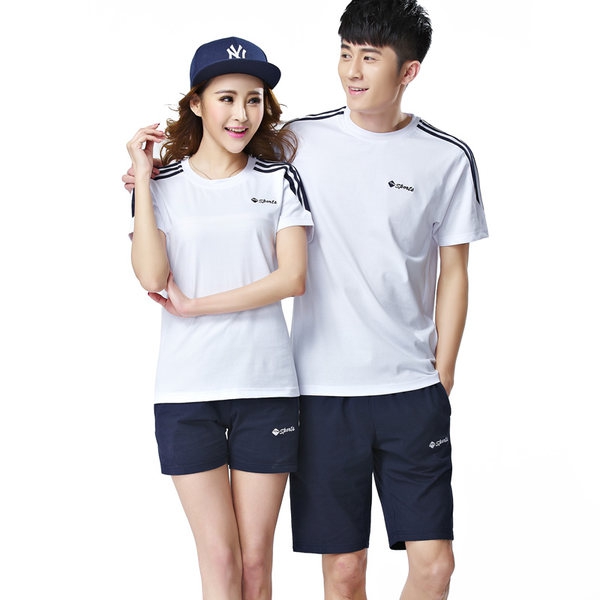 Мъжки летни спортни екипи черни, сиви, виненочервени за бягане, спорт, тенис