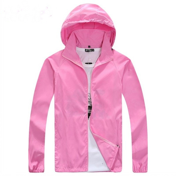 Дамски и мъжки планински туристически якета с качулка зелени, сини, оранжеви, виненочервени пролетни,есенни,  летни, полиестър