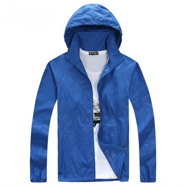 Дамски и мъжки планински туристически якета с качулка зелени, сини, оранжеви, виненочервени пролетни,есенни,  летни, полиестър