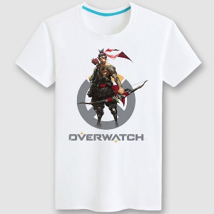 Αντρικά gaming  T-shirts στο λατρεία παιχνίδι Blizzard - Overwatch σε διάφορα μοντέλα - Widowmaker, Pharah, Tracer, Reaper, D.Va