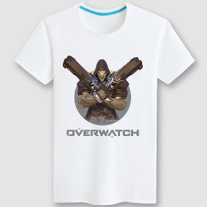 Αντρικά gaming  T-shirts στο λατρεία παιχνίδι Blizzard - Overwatch σε διάφορα μοντέλα - Widowmaker, Pharah, Tracer, Reaper, D.Va
