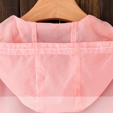 Дамско тънко пролетно, лятно, есенно  туристическо яке ветровка: розово, зелено, жълто, прозрачно ветроустойчиво с качулка  